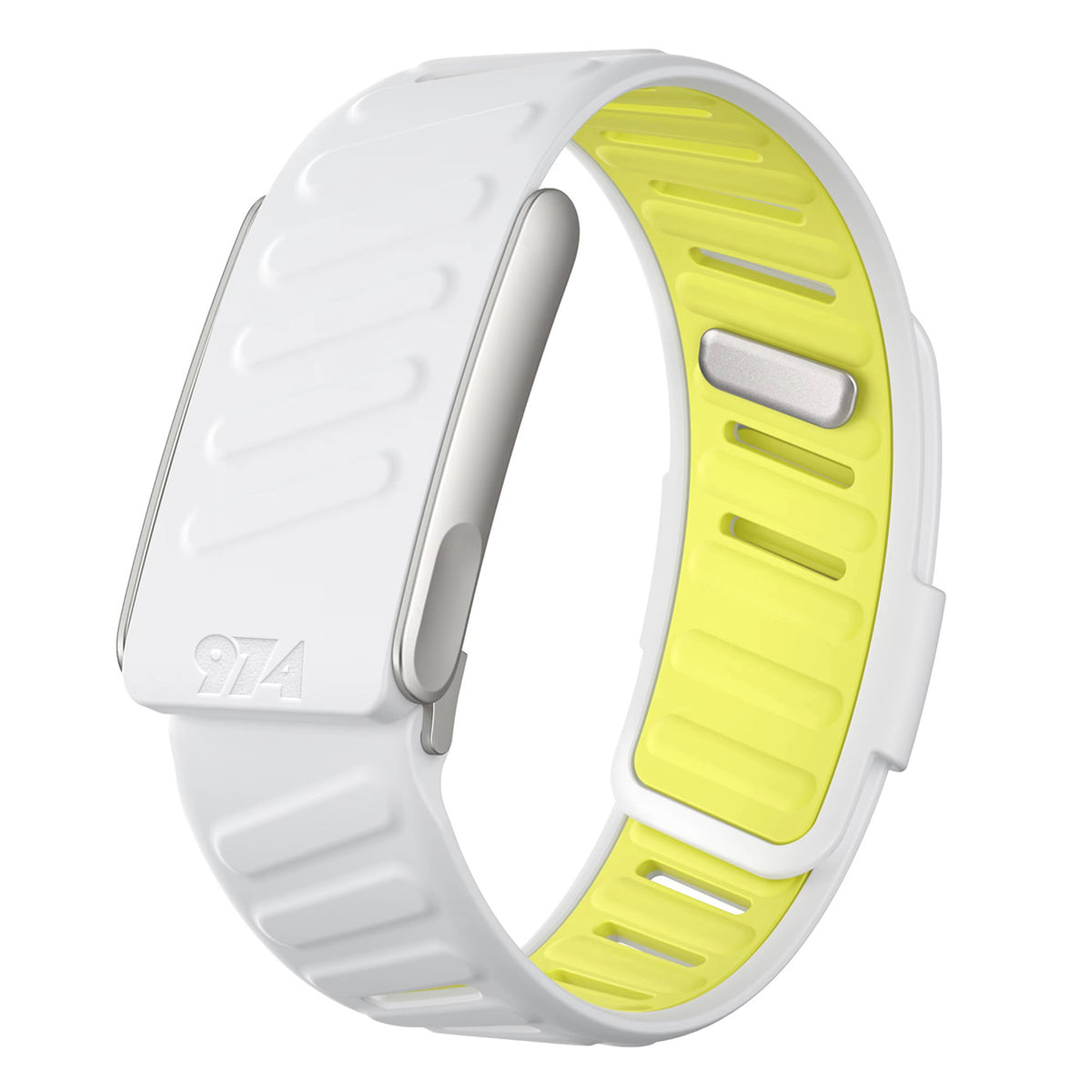 White and Yellow Whoop Silicone bands