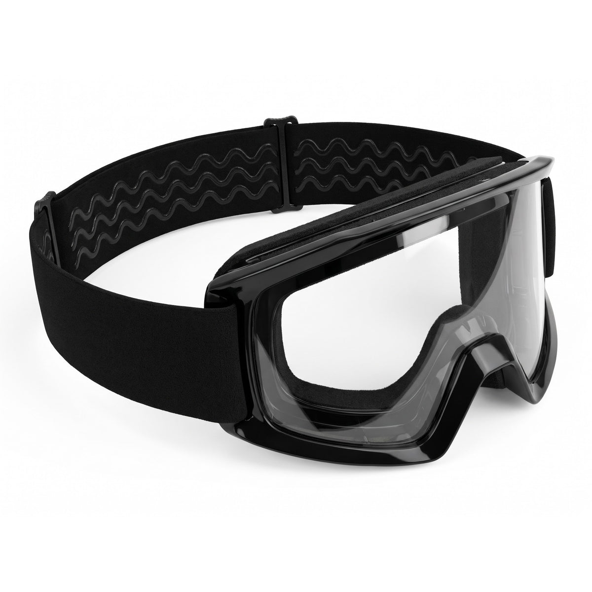 MX Clear Goggles – Black, side