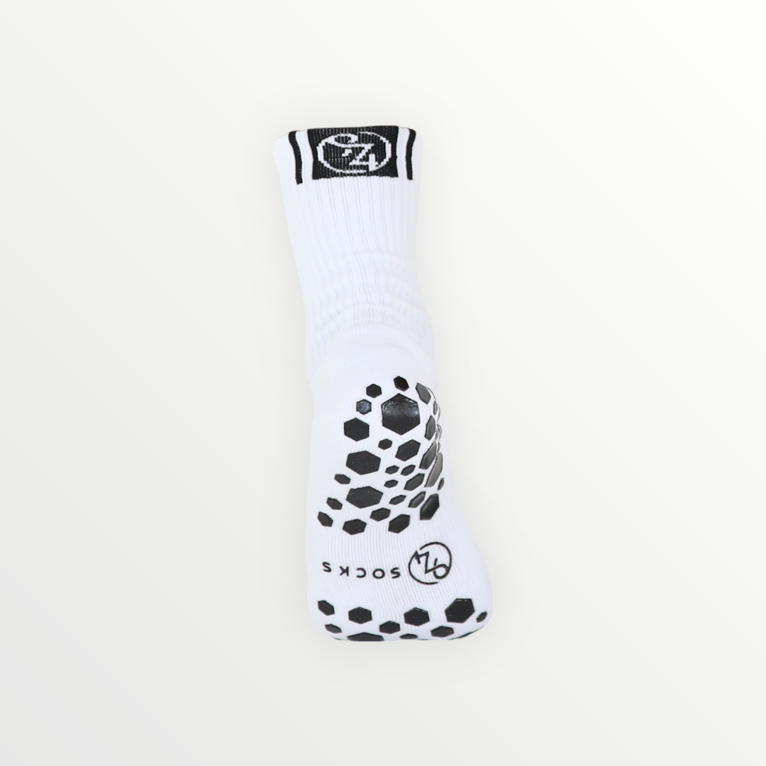 White Grip Socks - Pair