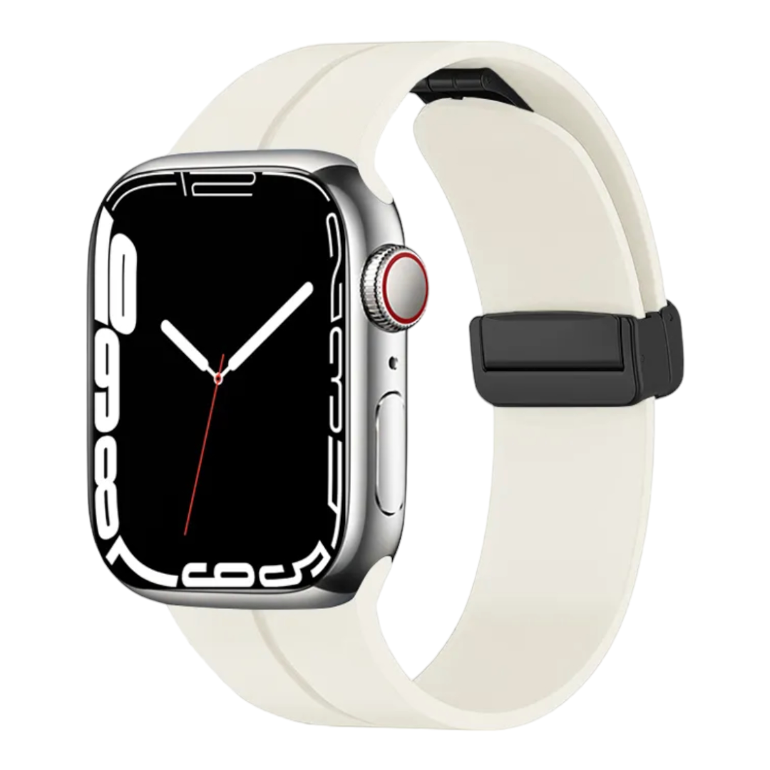 Apple watch band with magnet buckle