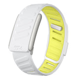 White and Yellow Whoop Silicone bands