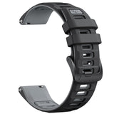 Garmin Quick Release Double color Silicone bands 20mm