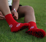 Red Grip Socks - Pair