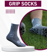 Grey Grip Socks - Pair