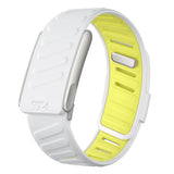 White and Yellow Whoop Silicone bands