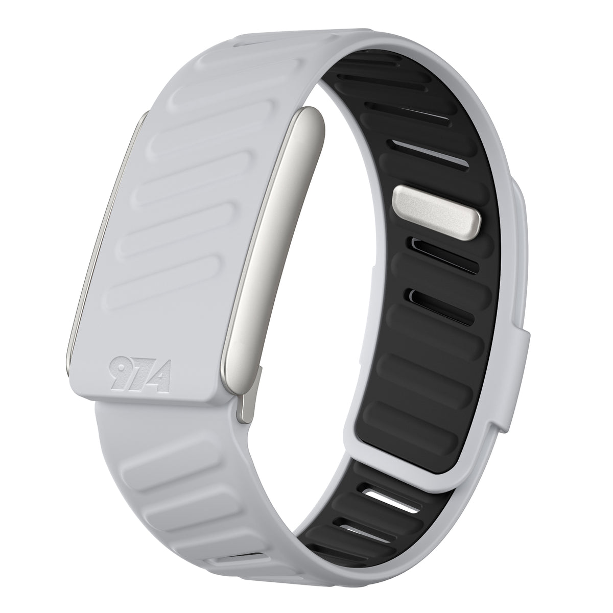 Grey and Black Whoop Silicone bands