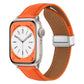 Leather band with magnet buckle