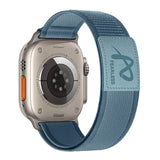 Trail Loop Nylon with leather Band For Apple Watch