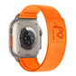 Trail Loop Nylon with leather Band For Apple Watch