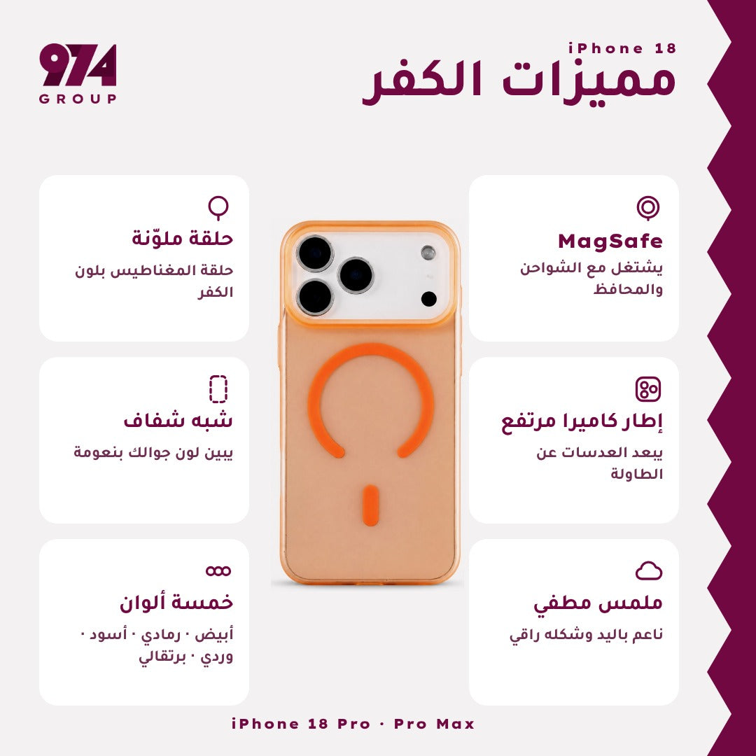 974's Cloudy case for iPhone 18