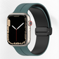 Double coloured silicone magnetic bands