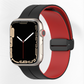 Double coloured silicone magnetic bands