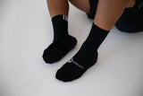 Black Grip Socks - Pair