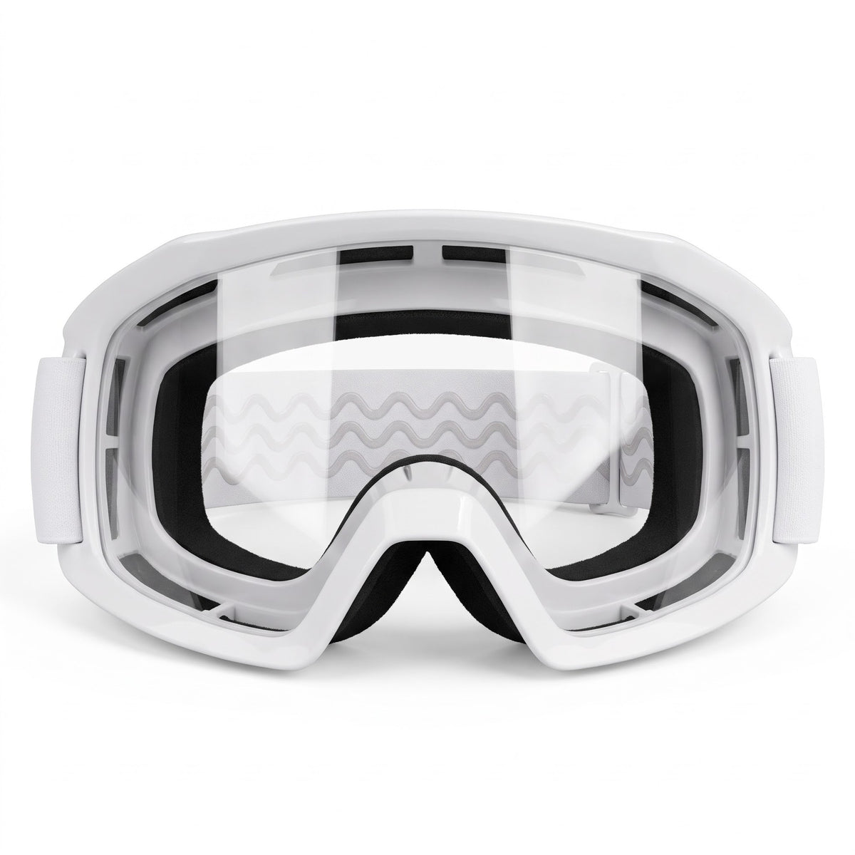 MX Clear Goggles – White