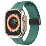 Apple watch band with magnet buckle
