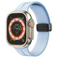 Apple watch band with magnet buckle