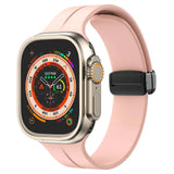 Apple watch band with magnet buckle