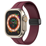 Apple watch band with magnet buckle