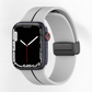 Magnetic silicone band with stripe