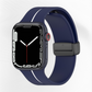Magnetic silicone band with stripe