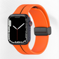 Magnetic silicone band with stripe