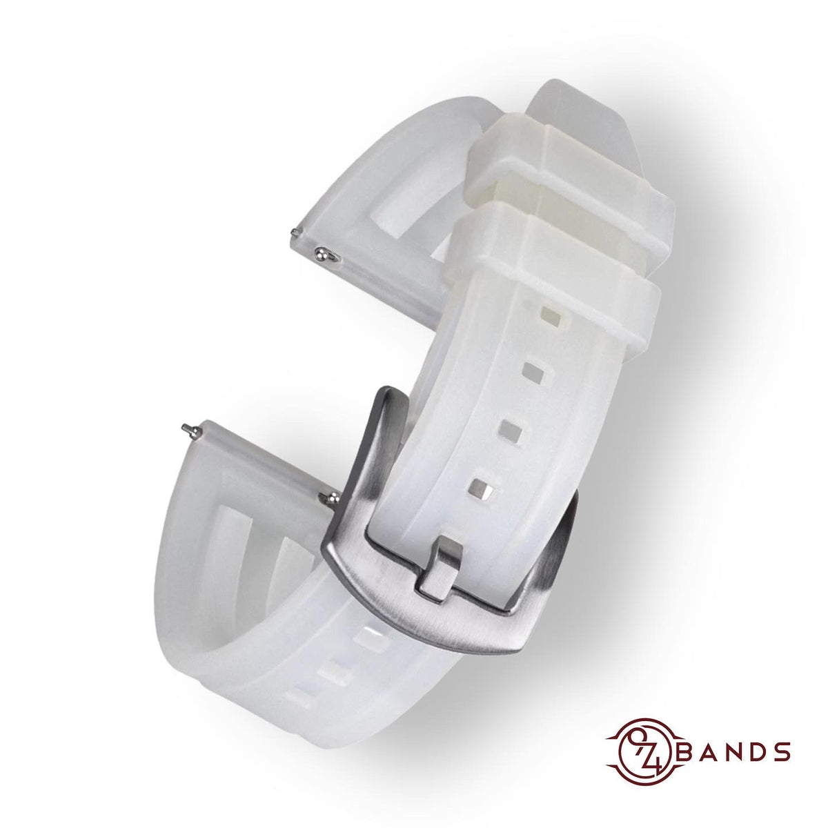 transparent silicone strap
